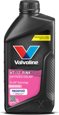 Valvoline HT-12 Antifreeze Coolant Pink RTU 1 l