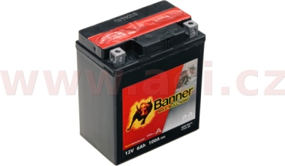BANNER motobatéria 12V AGM 50614 6Ah 100A BTX7L-BS