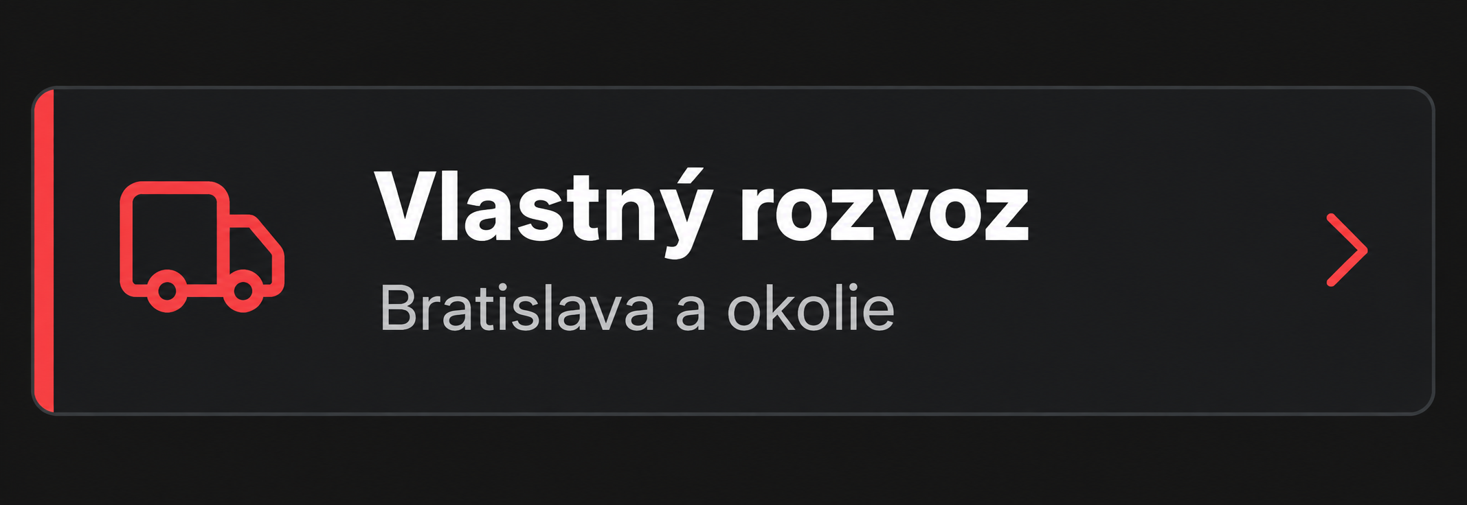 Vlastný rozvoz Q-Parts – Bratislava a okolie