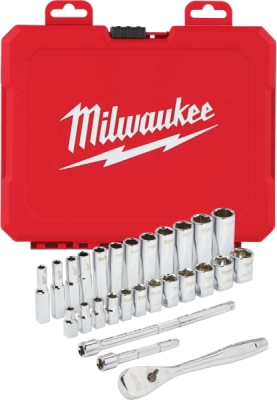 Milwaukee Gola sada 1/4" 28ks