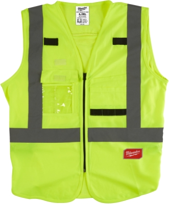 Milwaukee Reflexná vesta pracovná žltá L/XL