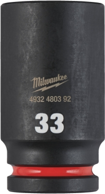 Milwaukee rázová hlavica dlhá 3/4″ 33 mm