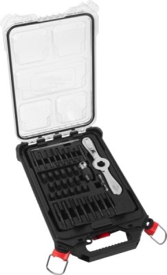 Milwaukee závitová sada PACKOUT M3–M12, 38 ks