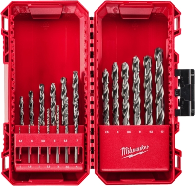 Milwaukee Vrtáky do kovu HSS-G Ø1÷10mm 19ks