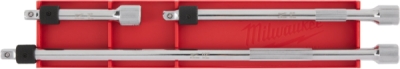 Milwaukee Predlžovacie nadstavce 1/4" 3ks