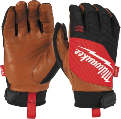 Milwaukee Pracovné rukavice kožené HYBRID™ veľ: L/9