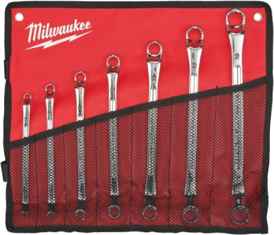 Milwaukee Sada ohnutých očkových kľúčov 7ks