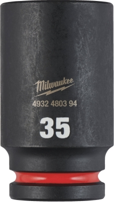 Milwaukee rázová hlavica dlhá 3/4″ 35 mm