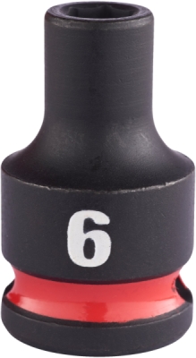 Milwaukee rázová hlavica 3/8″ 6 mm