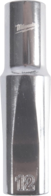 Milwaukee dlhá hlavica 1/2″ 12-hran 12 mm