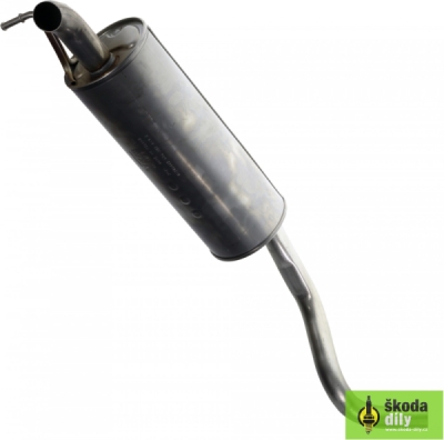 OEM SKODA - Výfuk zadný diel 6RA253609AB