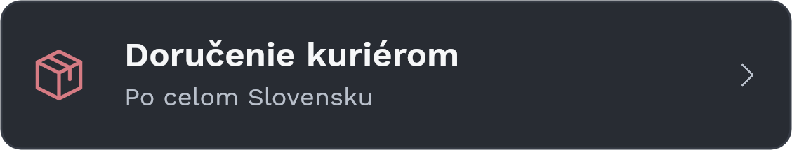 Doručenie kuriérom – Po celom Slovensku