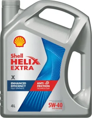 SHELL - motorový olej Helix Extra X 5W40 4L