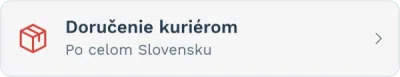 Doručenie kuriérom – Po celom Slovensku