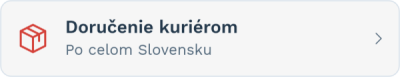 Doručenie kuriérom – Po celom Slovensku