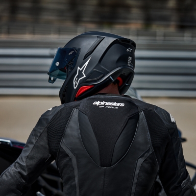 přilba S-R7 SOLID, ALPINESTARS (černá matná, vel. L)