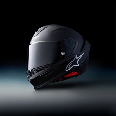 přilba S-R7 SOLID, ALPINESTARS (černá matná, vel. L)