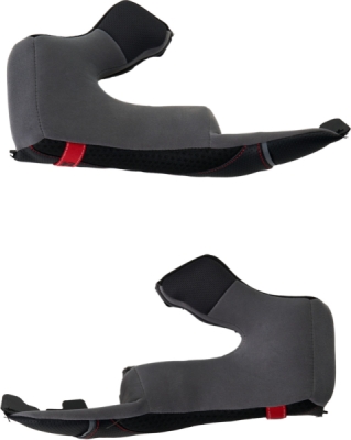 lícnice interiéru pro přilby SUPERTECH S-R7, ALPINESTARS (šedé, 1 pár, tl. 25 mm)