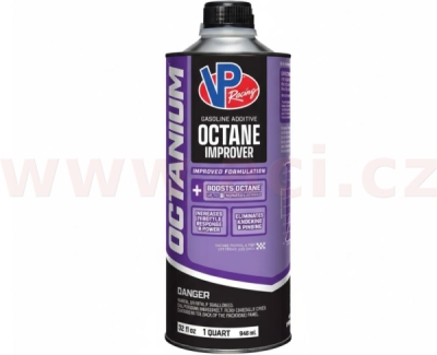 VP Racing Octanium® aditivum do benzinu pro zvýšení oktanového čísla až o 8 jednotek, 946 ml