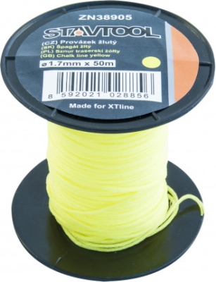 Špagát 50m 1,7mm žltý Trebor ZN38905