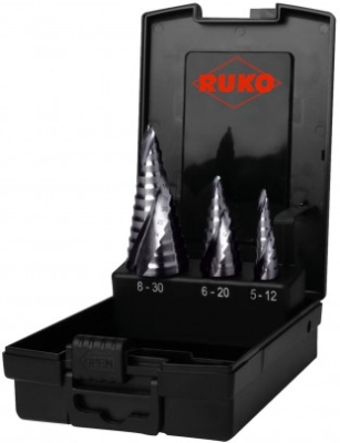 RUKO - Sada vrtákov do kovu FLOWSTEP RUnatec HSSE