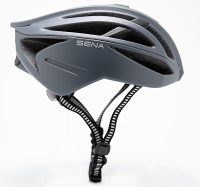 SENA - cyprilba s headsetom R2, (matná šedá, veľ. S)