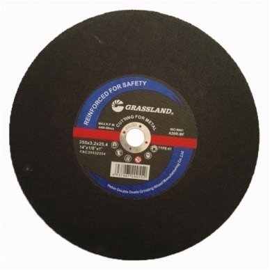 GRIEŠANAS RIPA 355X3.2X25.4 41. TĒRAUDS