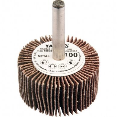 SLĪPĒŠANAS DISKS 40X20X6MM NR. 40