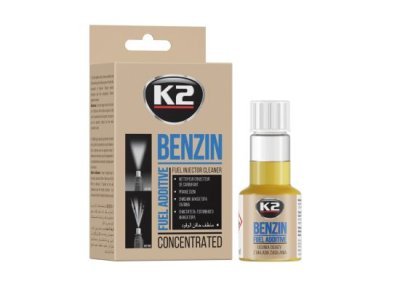 K2 SPRAUSLU UN DEGVIELAS SISTĒMAS TĪRĪŠANAS LĪDZEKLIS "BENZIN" 50ml