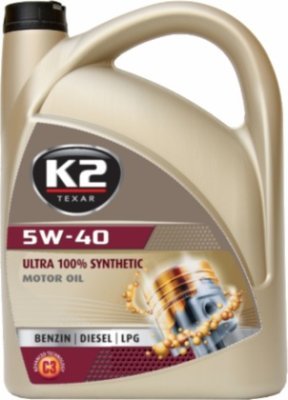 Motoreļļa K2 5W40 5L