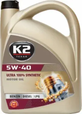 Motoreļļa K2 5W40 5L