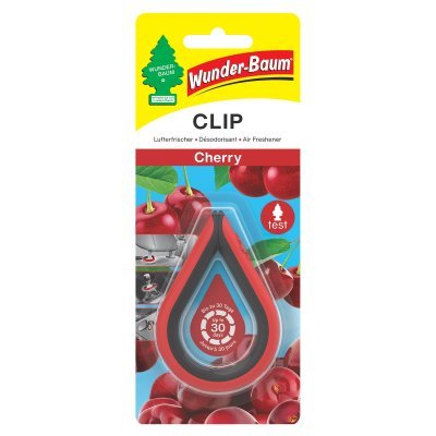 Gaisa atsvaidzinātājs WUNDERBAUM CLIP CHERRY
