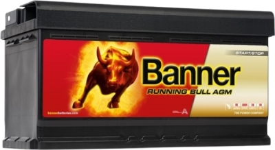 Akumulators 12V, 95Ah, 850A BANNER RUNNING BULL AGM