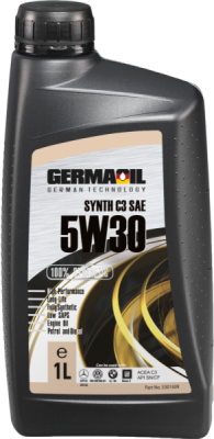 Motoreļļa Germaoil 5W30 1L Synth C3 SAE SN/CF BMW