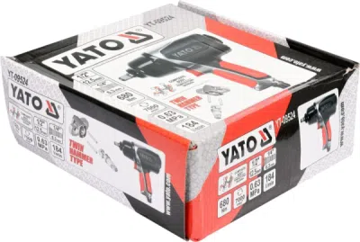 YATO Pneumatický rázový utahovák 1/2" 680Nm, YT-09524