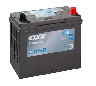 Autobaterie Exide Premium 12V, 45Ah, 390A, EA456
