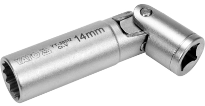 YATO Nástavec na svíčky s kloubem 3/8" 14 mm, YT-38512