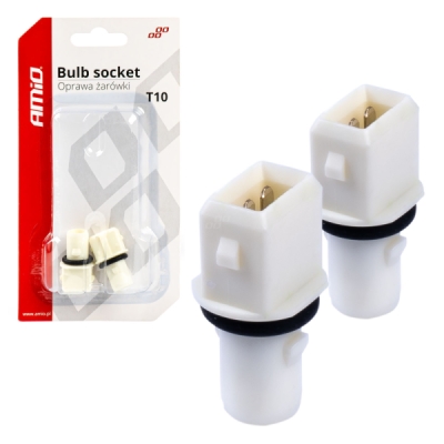AMIO Objímka žárovky T10 2 ks, 03047