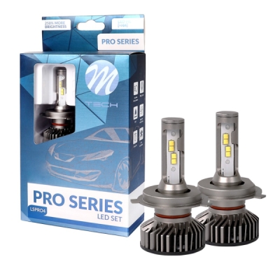M-Tech LED Žárovka H4 LED SET 40W/5700K, 2 ks