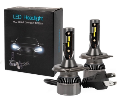 M-Tech LED Žárovka H4 LED SET 12/24V 6500K, 2 ks