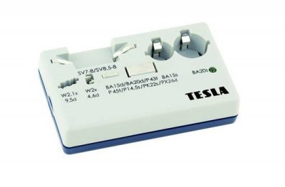 TESLA Zkoušečka na žárovky
