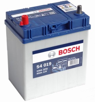 Autobaterie Bosch S4, 12V, 40Ah, 330A, 0 092 S40 190