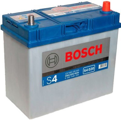 Autobaterie Bosch S4, 12V, 45Ah, 330A, 0 092 S40 200