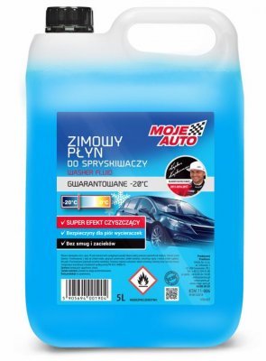 Moje Auto - Zimní kapalina do ostřikovačů -20°C, 5L