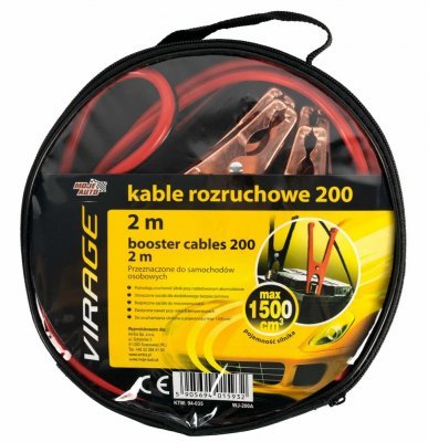 Moje Auto Virage - Startovací kabely 200A 2m