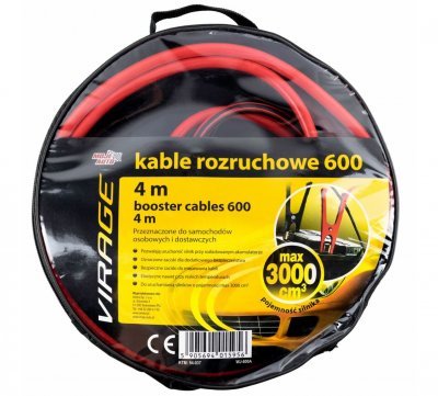 Moje Auto Virage - Startovací kabely 600A 4m