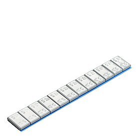 PERFECT EQUIPMENT Nalepovací závaží Typ 371 - pásek 60g (12x5g), 100ks šedá