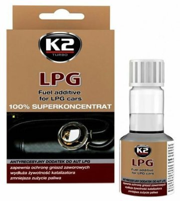 K2 LPG - Anti-recesní přísada pro automobily LPG, 50ml