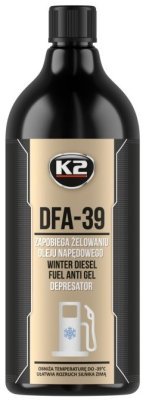 K2 DFA-39 DIESEL - přípravek proti zamrzání palivové soustavy, 1L