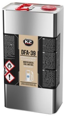K2 DFA-39 DIESEL - přípravek proti zamrzání palivové soustavy, 5L